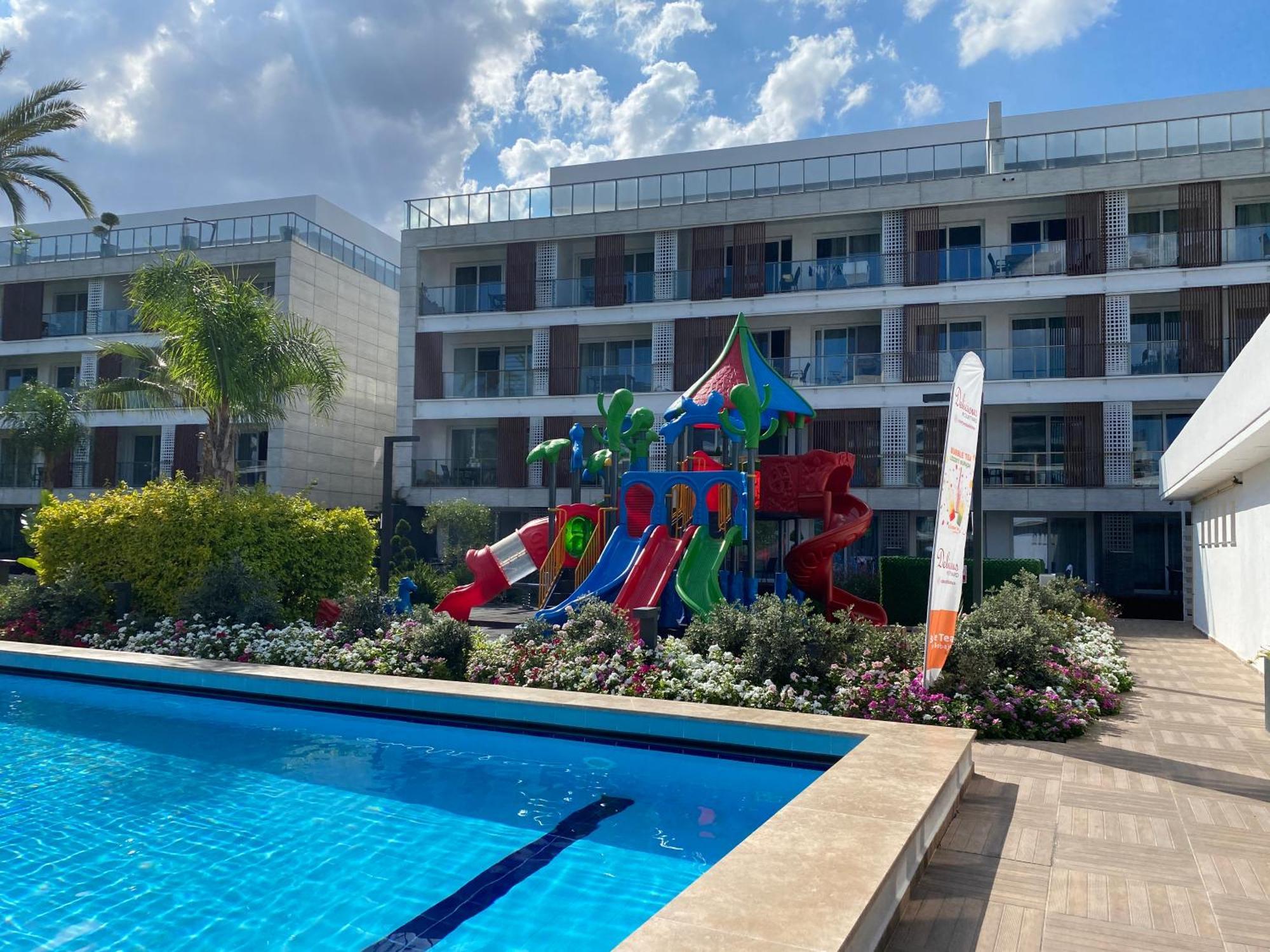 Apartment Courtyard Long Beach Iskele Iskele District  Exterior foto