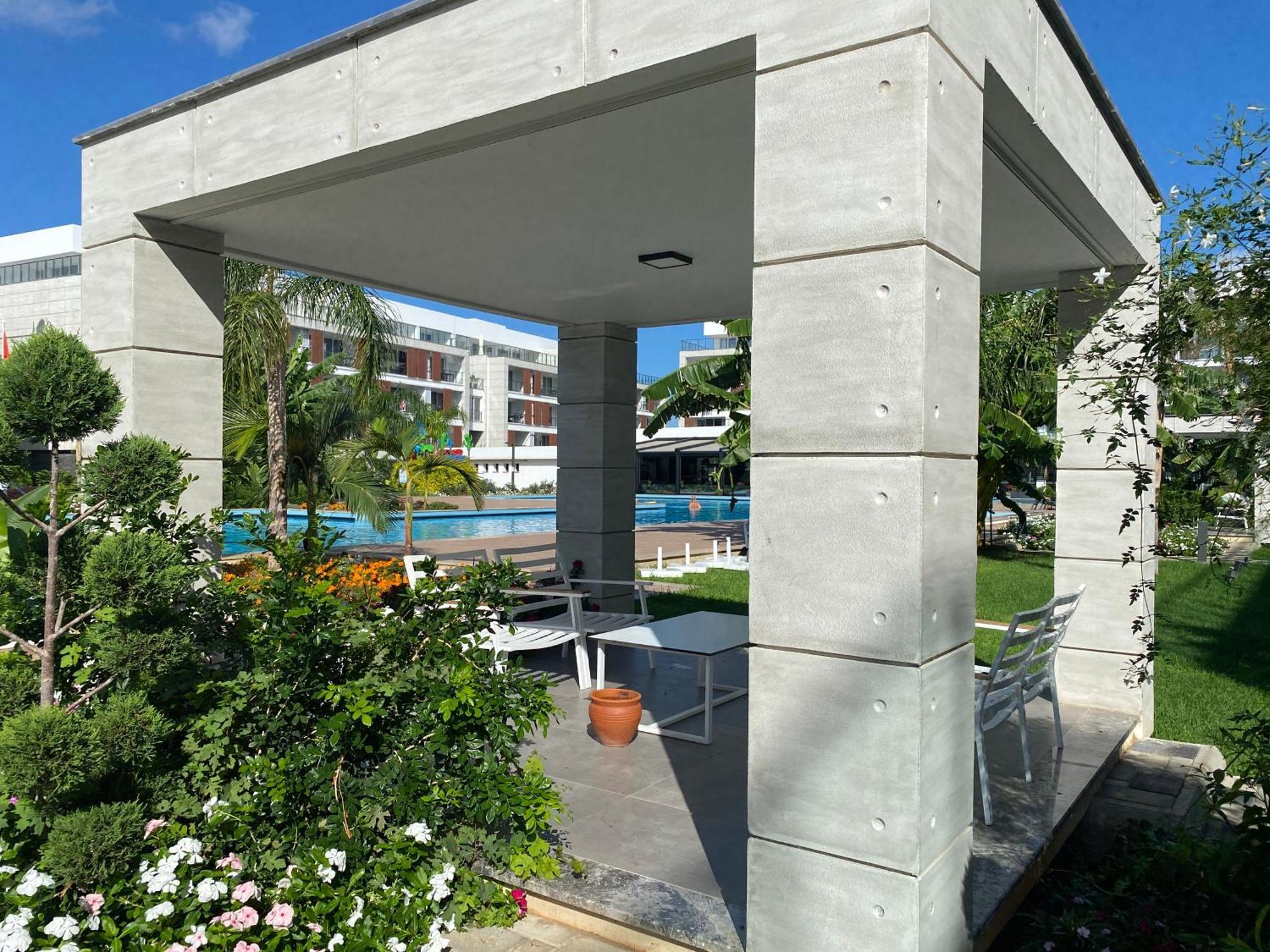 Apartment Courtyard Long Beach Iskele Iskele District  Exterior foto